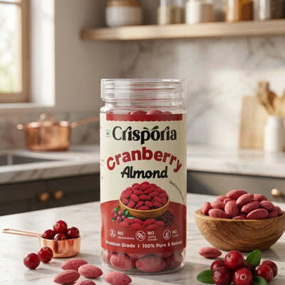 Cranberry Chocolate Almonds | Tart Berry Glaze