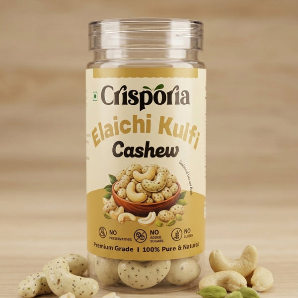 Elaichi Kulfi Cashews | Cardamom Cream Treats