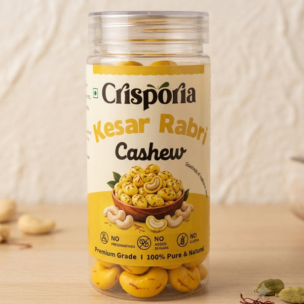 Kesar Rabri Cashews | Saffron Royal Mithai