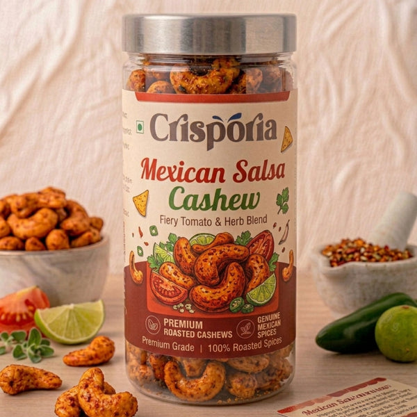 Mexican Salsa Cashews | Zesty Tomato & Pepper