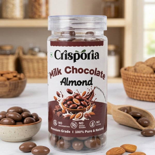 Milk Chocolate Almonds | Creamy Silk Crunch