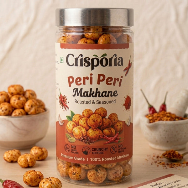 Cinnamon Peri Peri Makhana | Spiced Warm Lotus Seeds