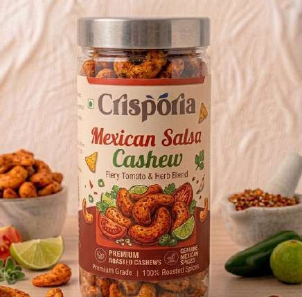 Bold Spices,
Buttery Cashews